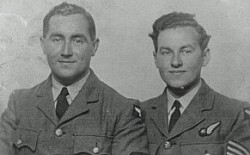 Ron and Dennis in uniform